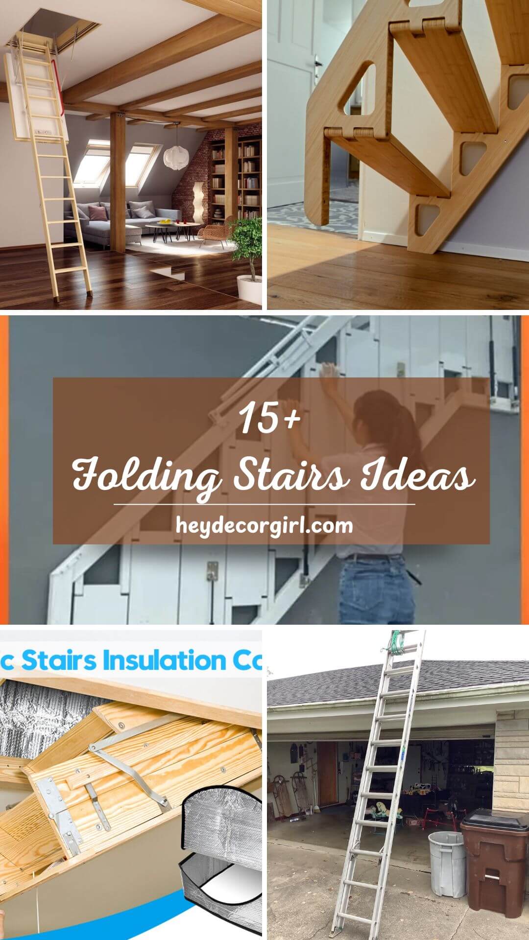 Folding Stairs Ideas: Smart Space-Saving Designs