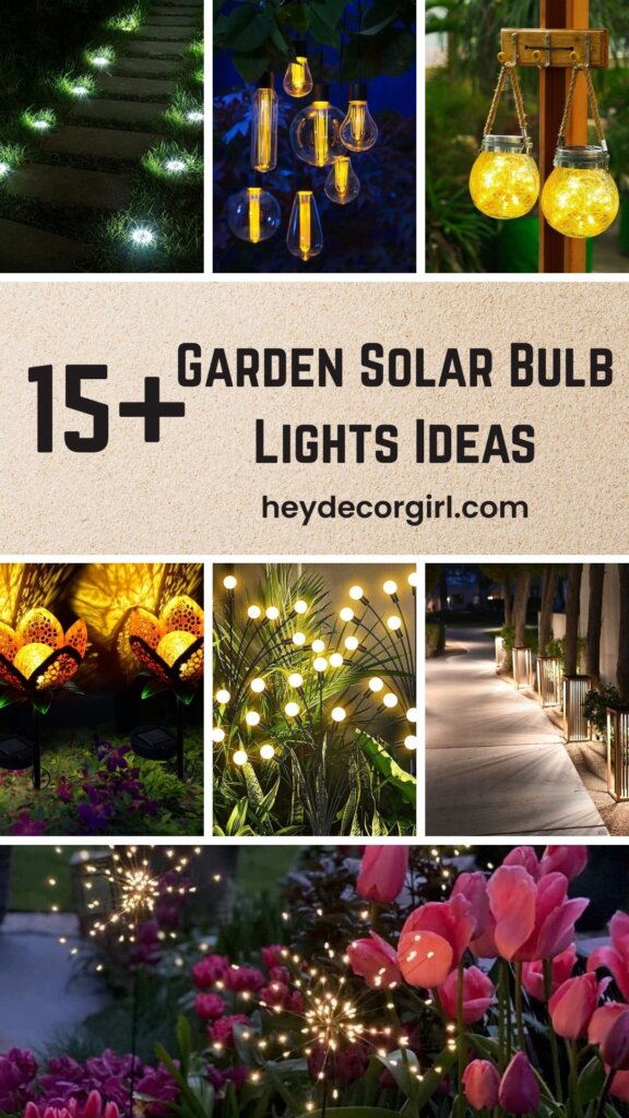 Garden Solar Bulb Lights