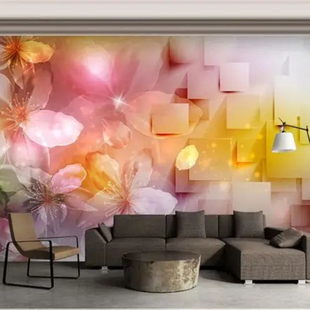 3D Flower Wall Decor