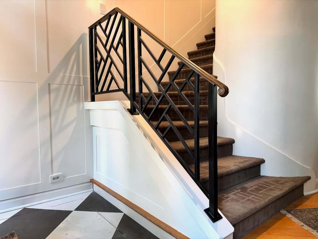 Black Stair Railing