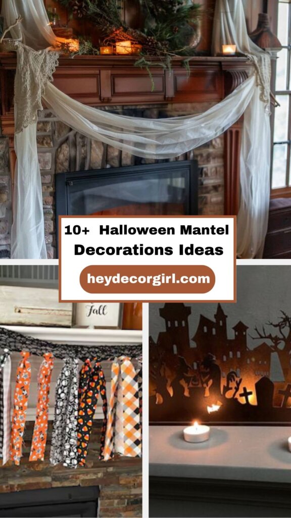 Halloween Mantel Decorations