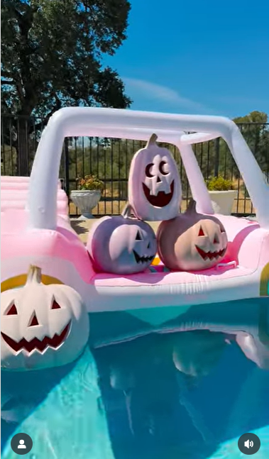 Halloween Pool Decorations