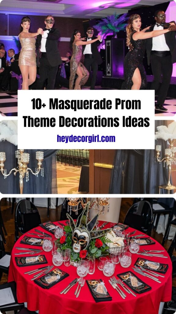 Masquerade Prom Theme Decorations