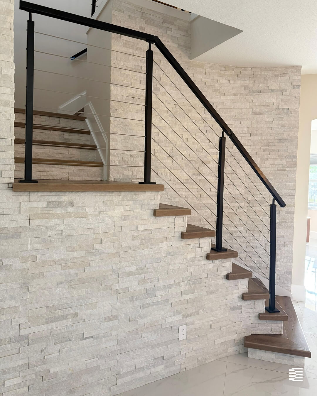 Black Stair Railing