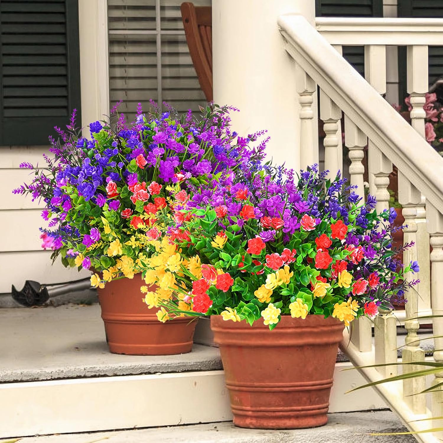 Plastic Flower Decoration