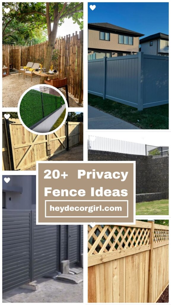 Privacy Fence Ideas