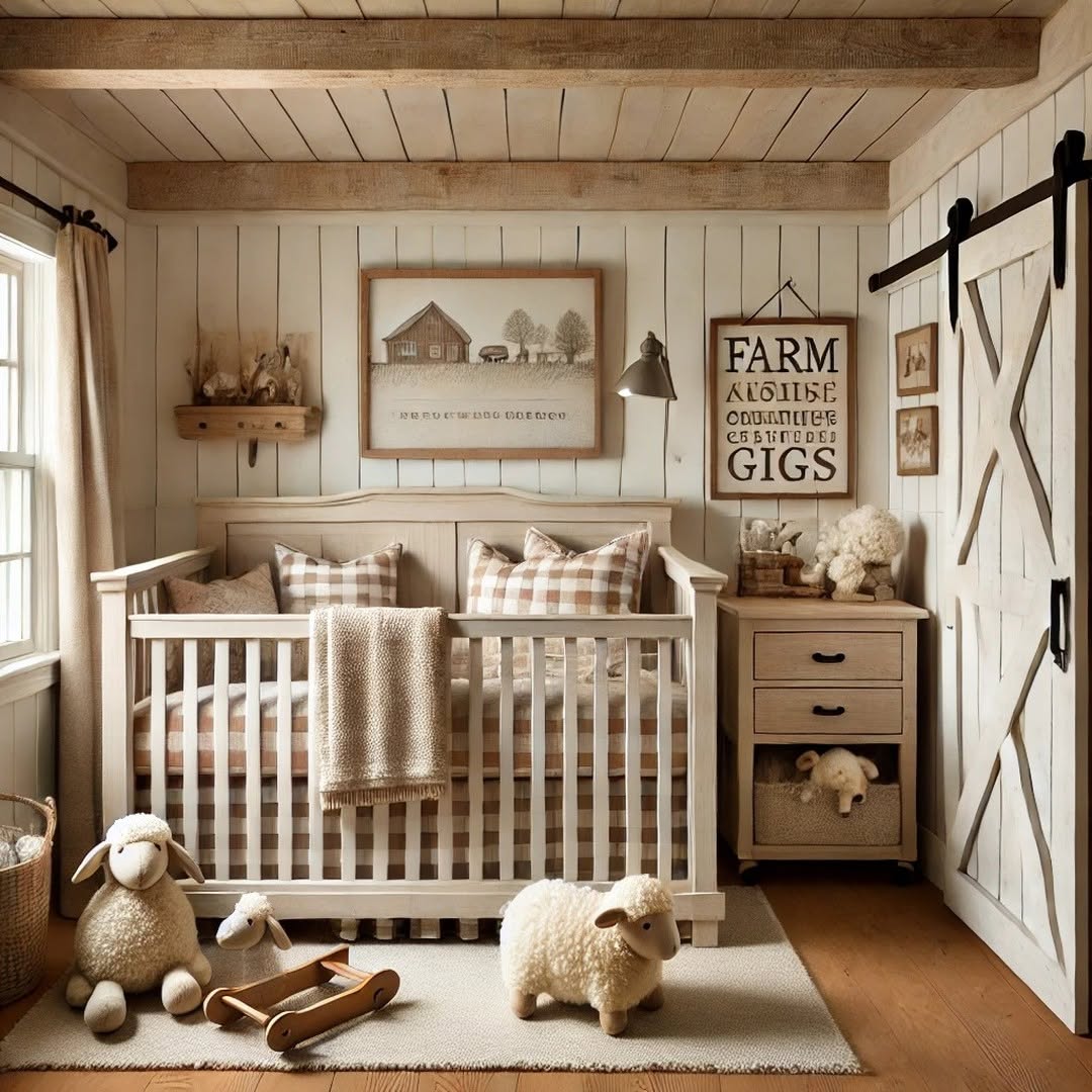 Woodland Theme Nursery Decor