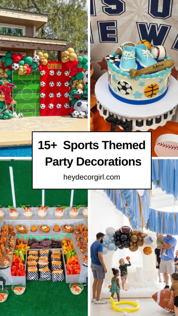 Sports Themed Party Decorations