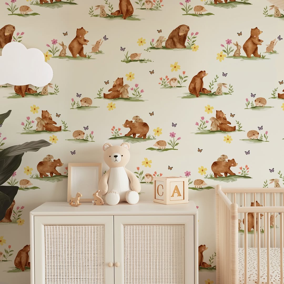 Woodland Theme Nursery Decor