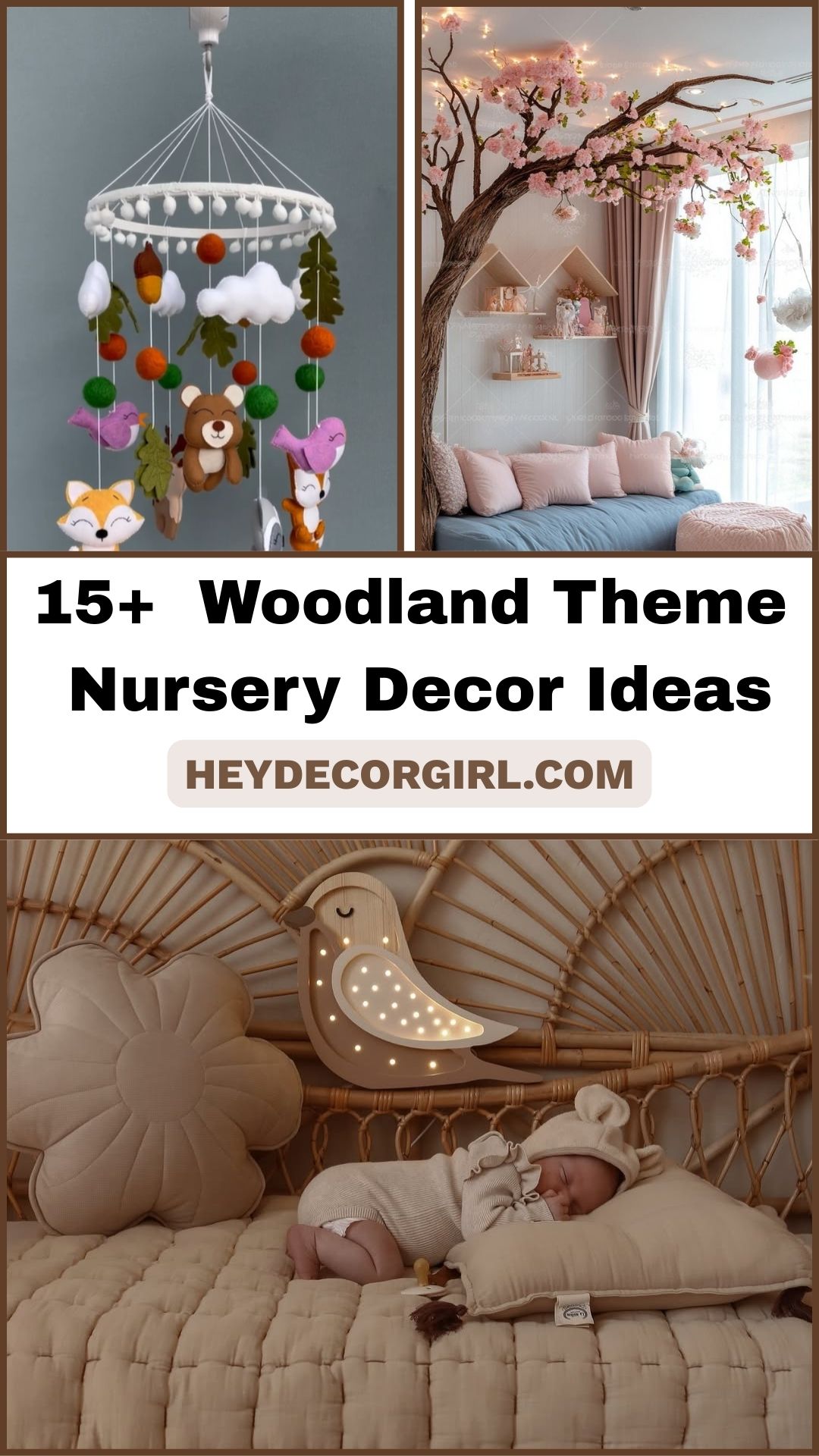 Woodland Theme Nursery Decor: Cozy Forest-Inspired Style