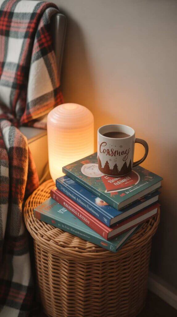 Seasonal Books Stack