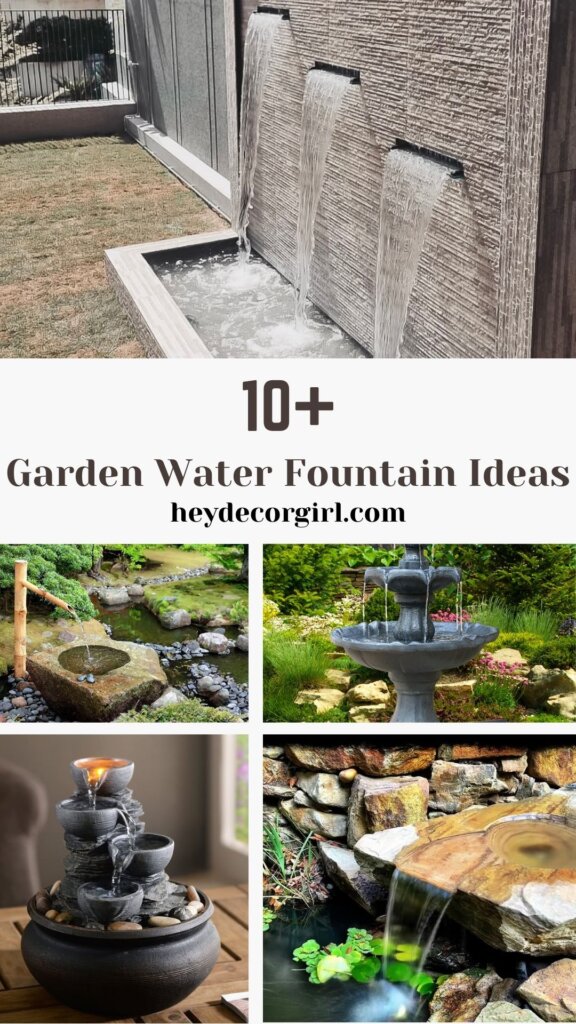 Garden Water Fountain