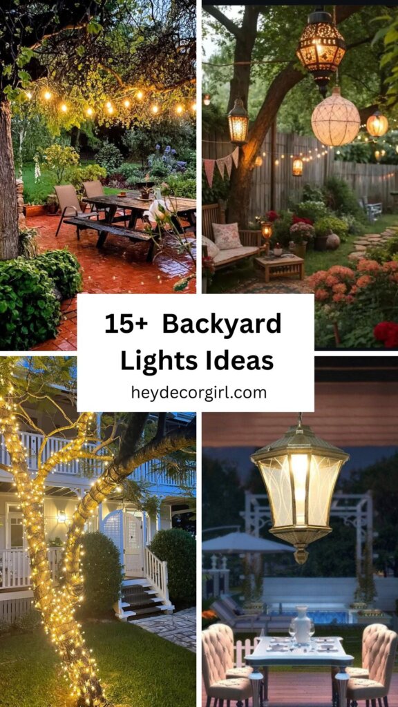 Backyard Lights Ideas