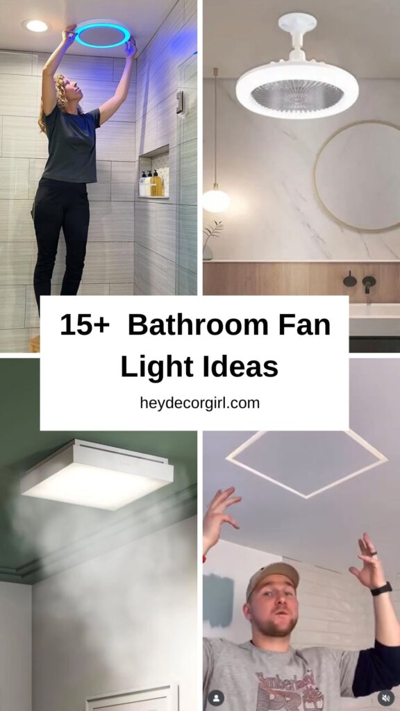 Bathroom Fan Light