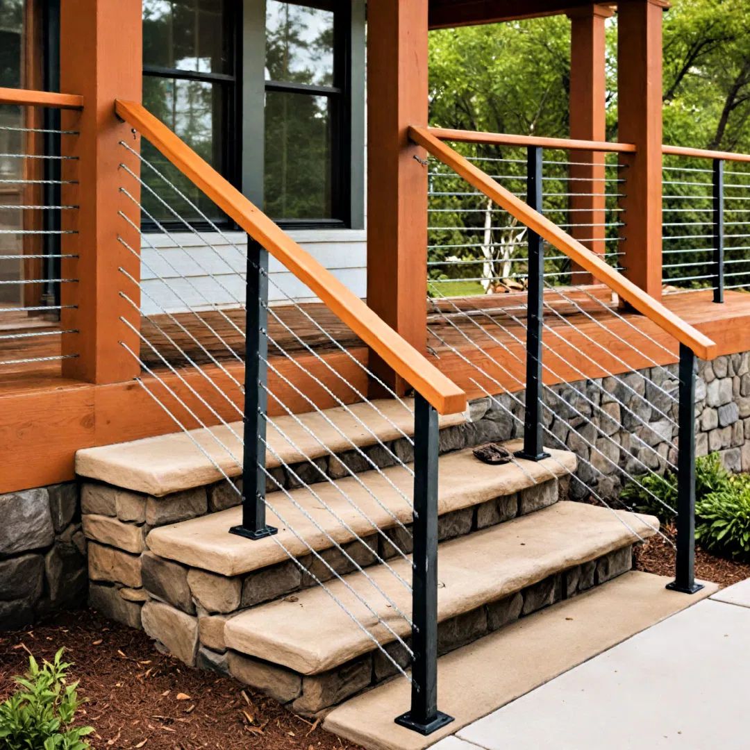 Porch Stair Railing Ideas