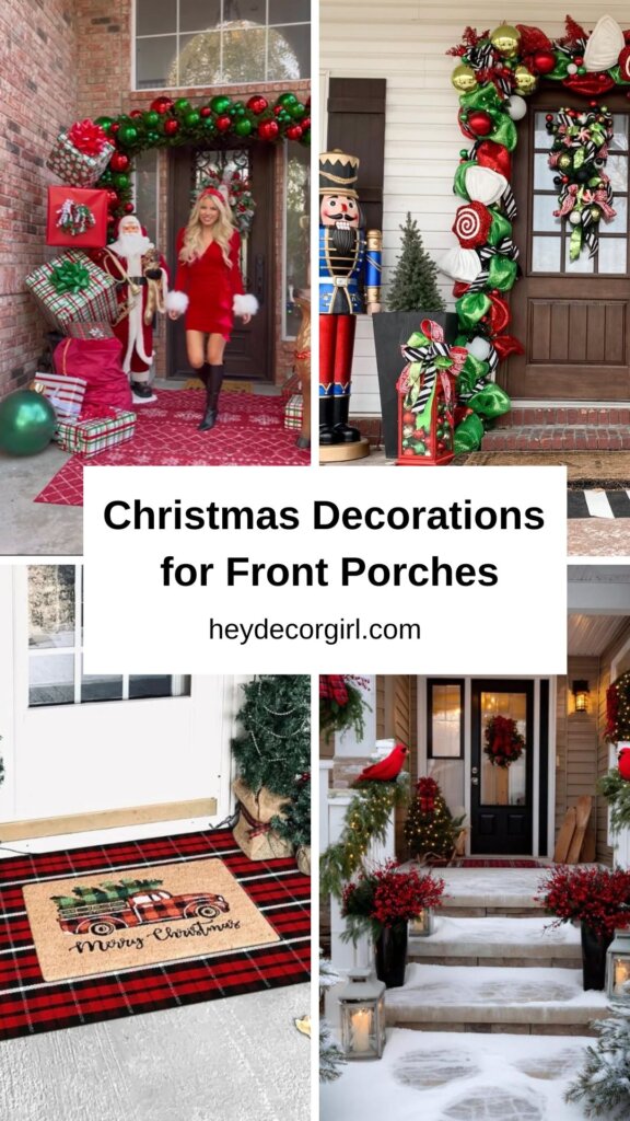 Christmas Decorations for Front Porch