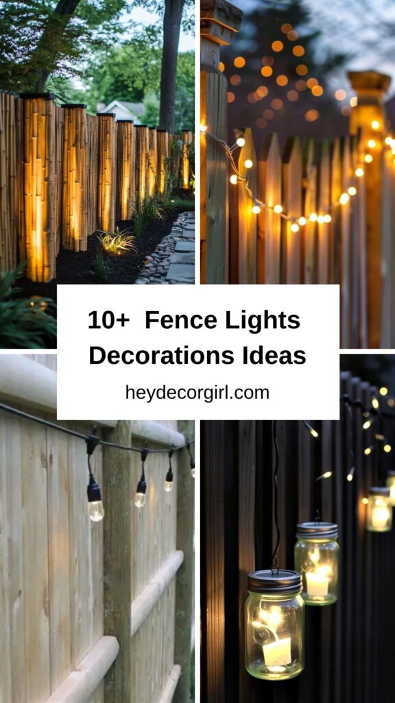 Fence Lights Decorations