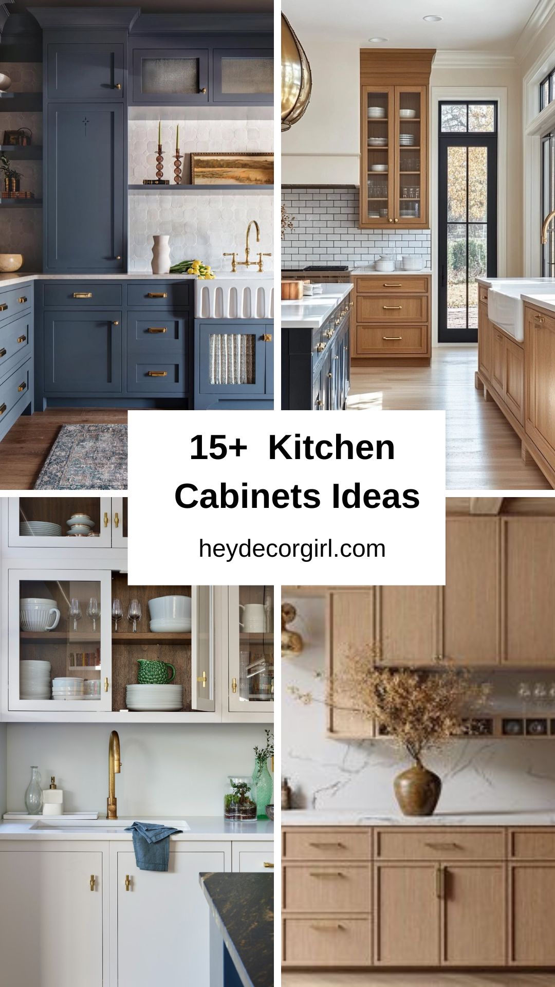 Kitchen Cabinets Decor Ideas: Stylish Designs for Every Home