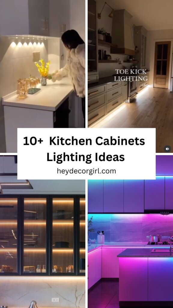 Kitchen Cabinets Lighting Ideas