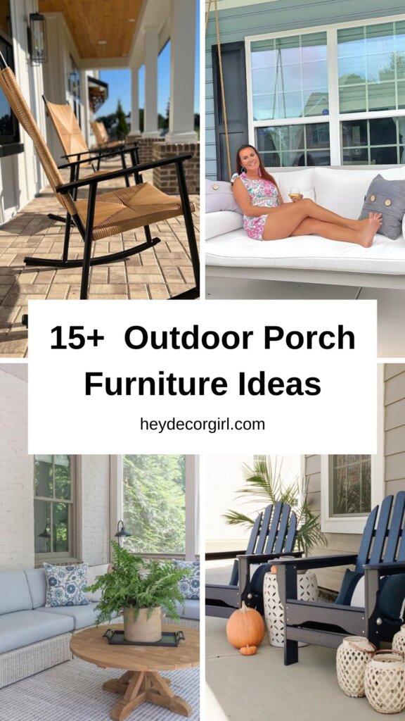 Outdoor Porch Furniture Ideas