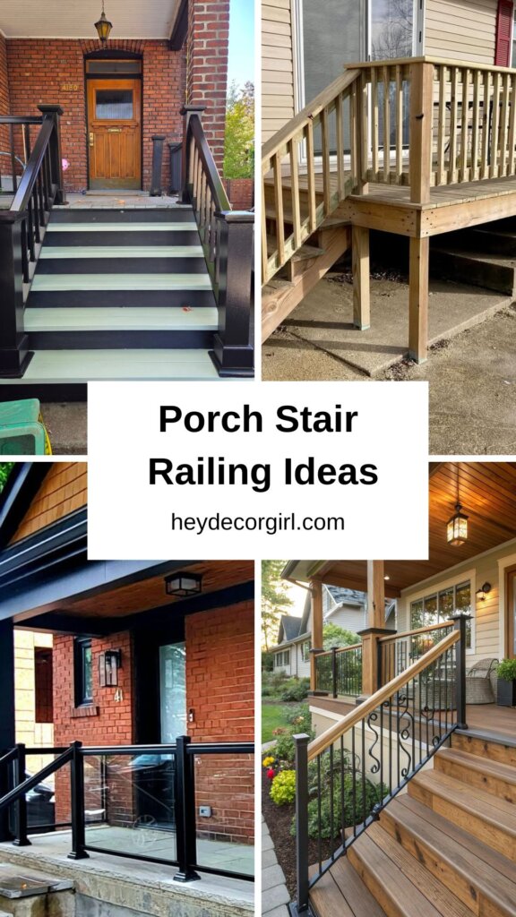 Porch Stair Railing Ideas