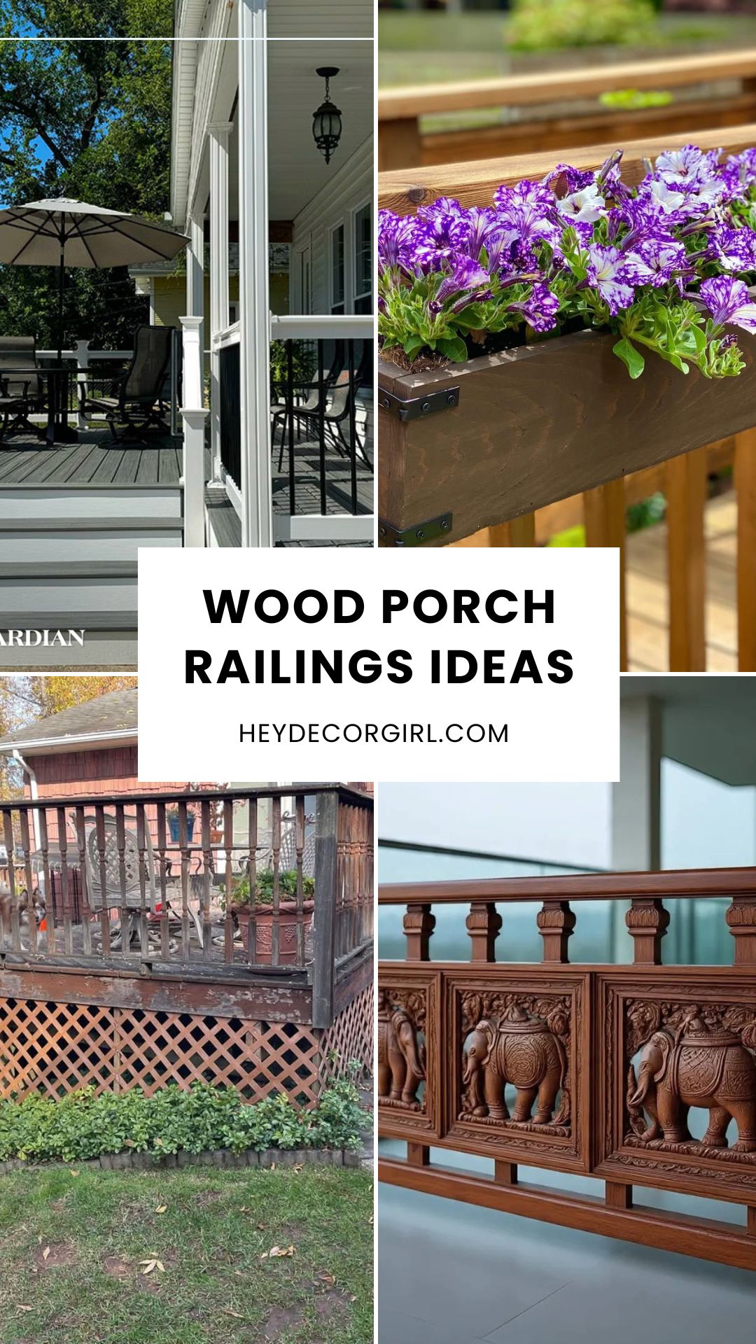 Wood Porch Railings Ideas: Transform Your Porch