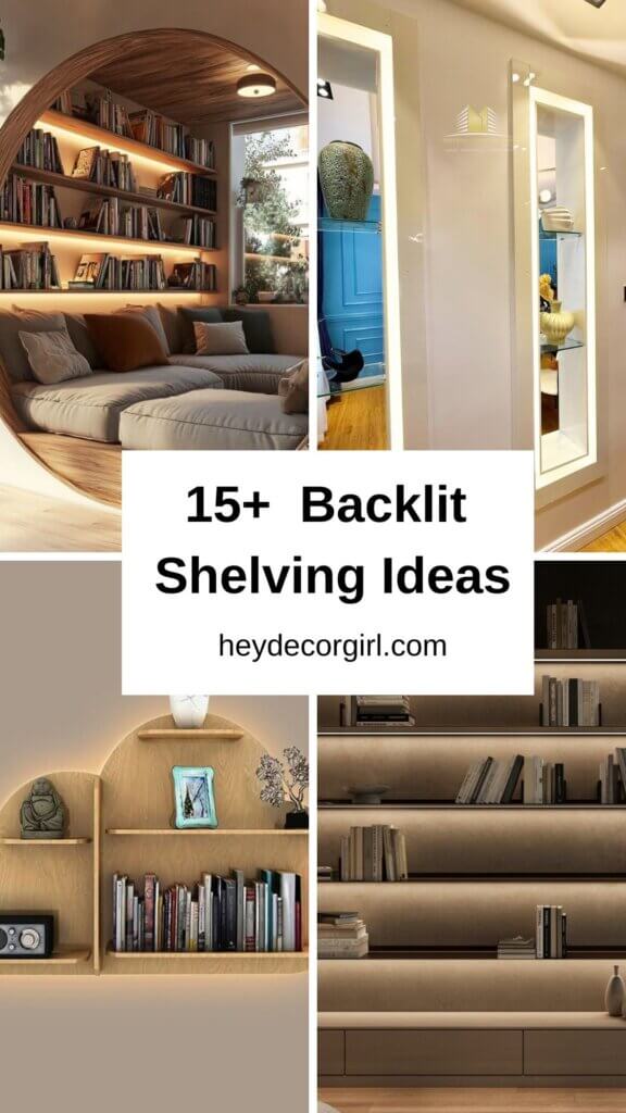 Backlit Shelving Ideas