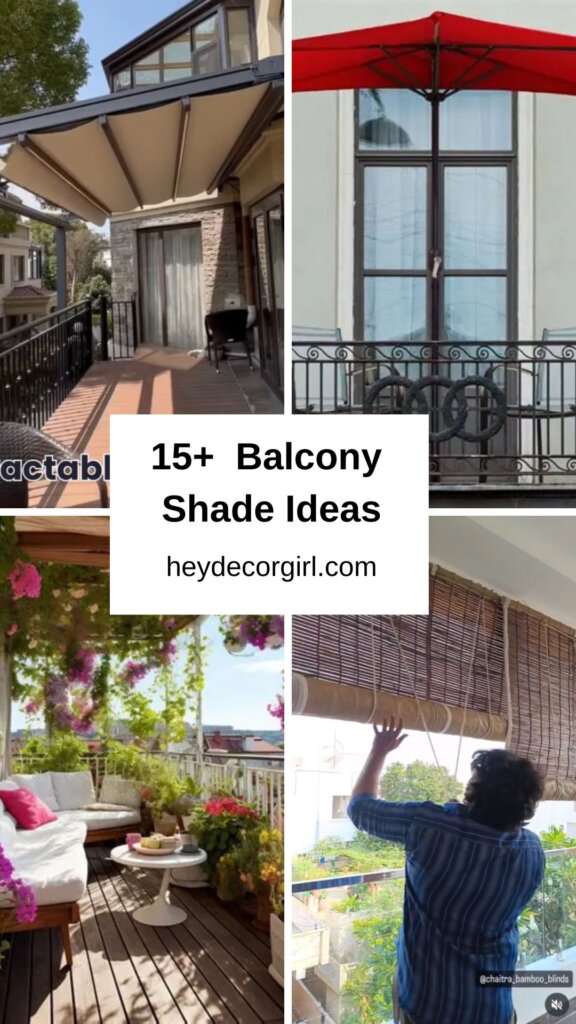 Balcony Shade Ideas