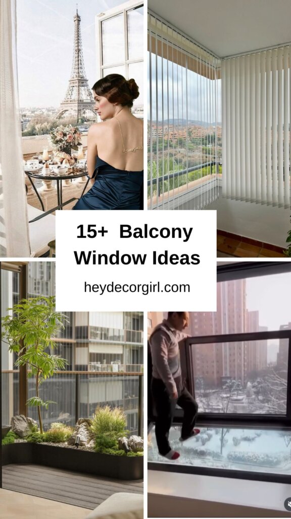 Balcony Window Ideas