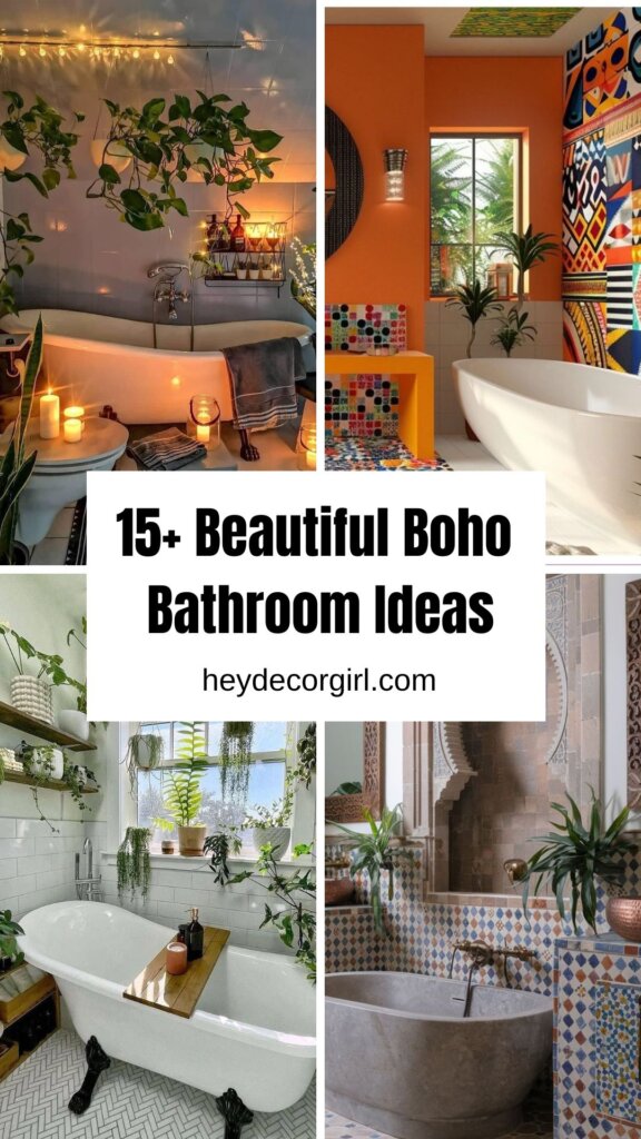 Boho Bathroom Ideas