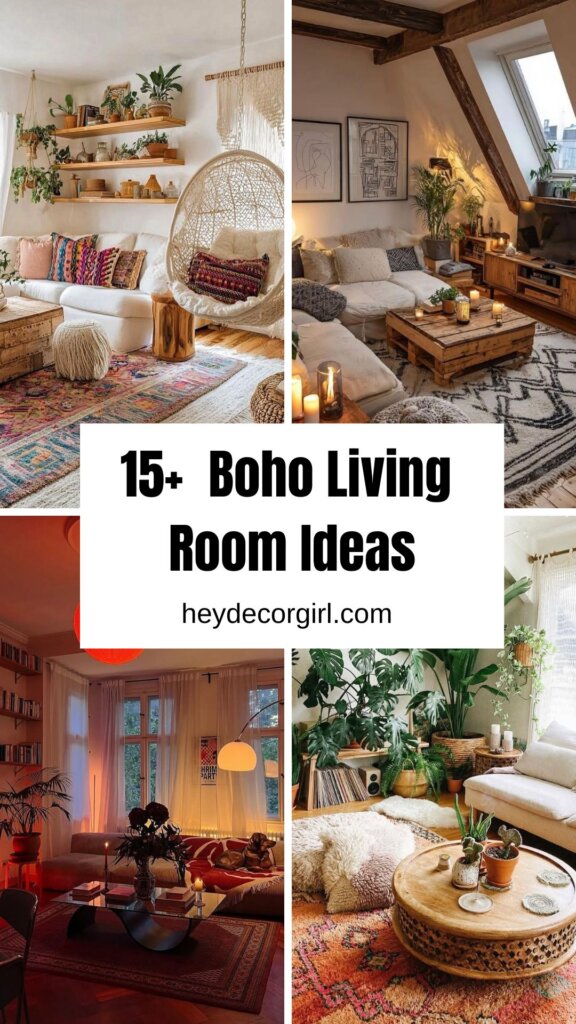 Boho Living Room Ideas