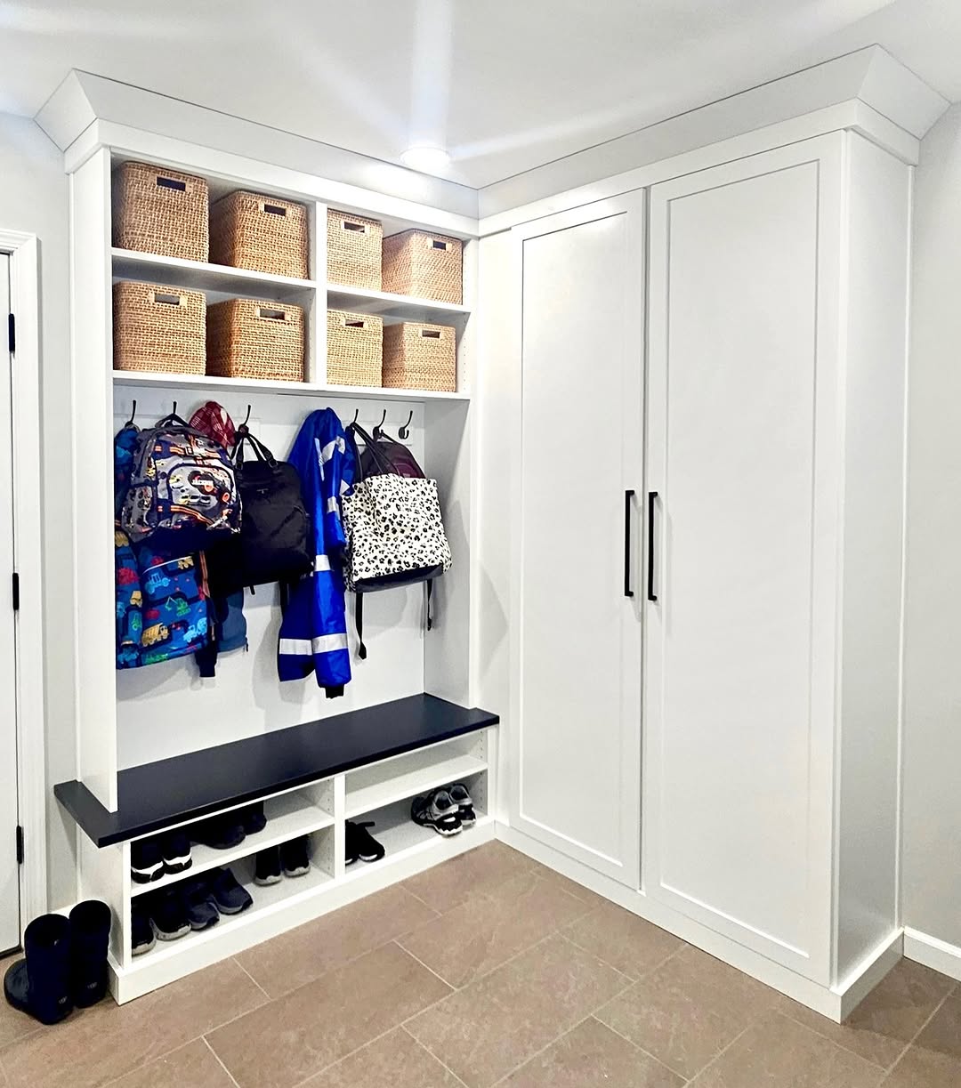Built-in Wall Cubbies
