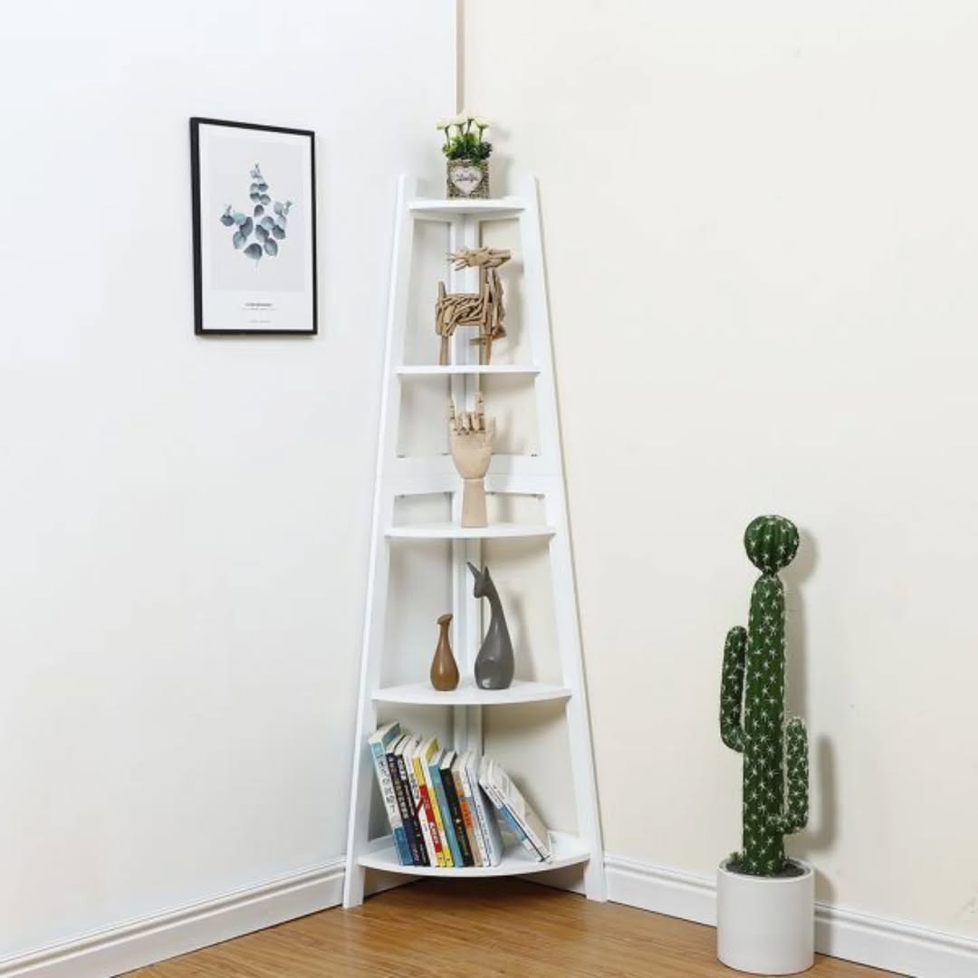 Corner Bookshelf Ideas