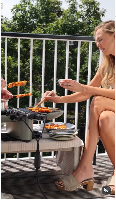 Small Grill for Balcony Ideas