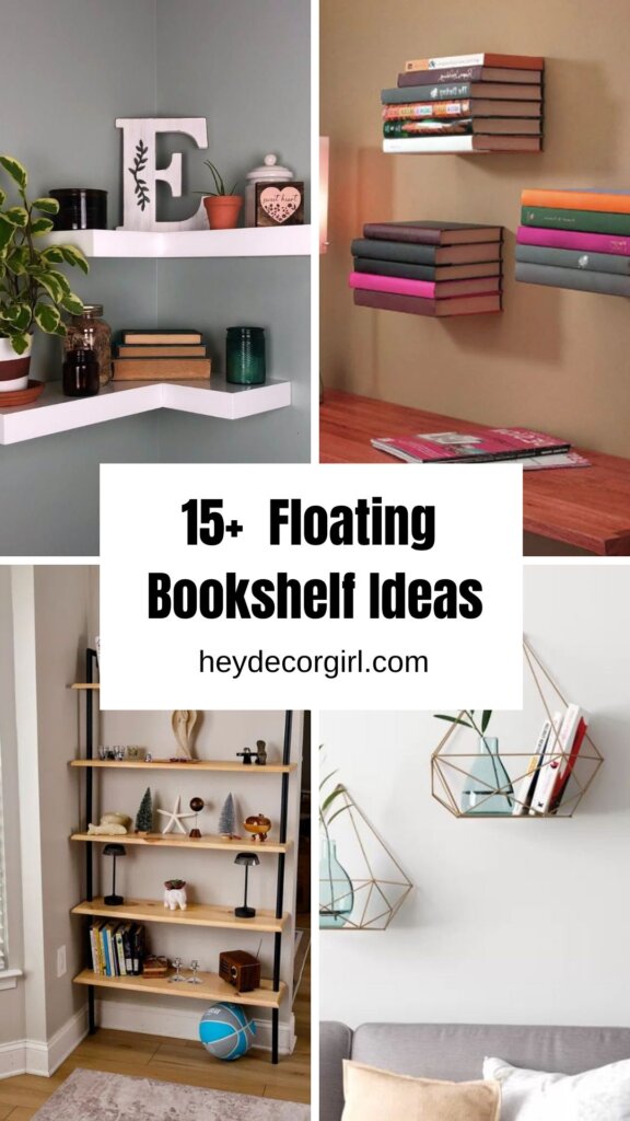 Floating Bookshelf Ideas