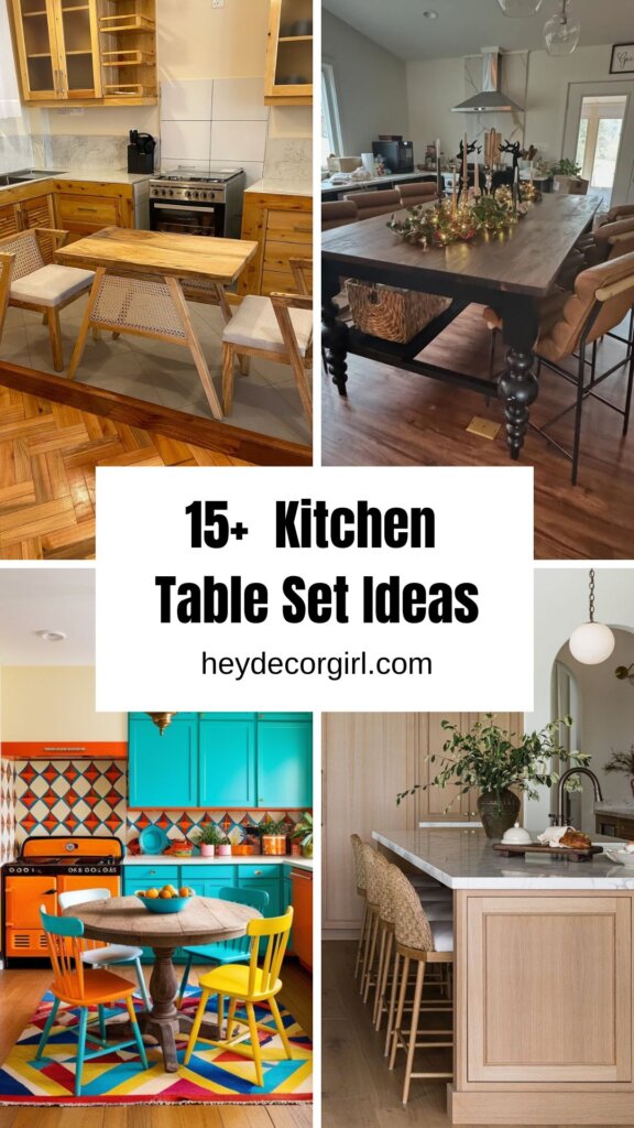 Kitchen Table Set Ideas
