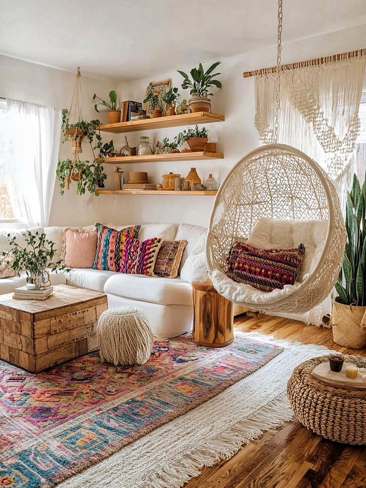 Boho Living Room Ideas