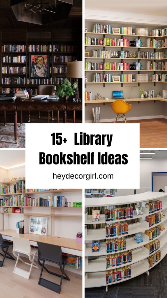 Library Bookshelf Ideas