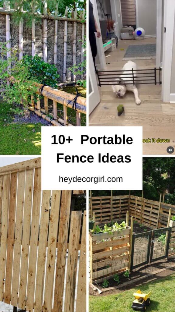 Portable Fence Ideas