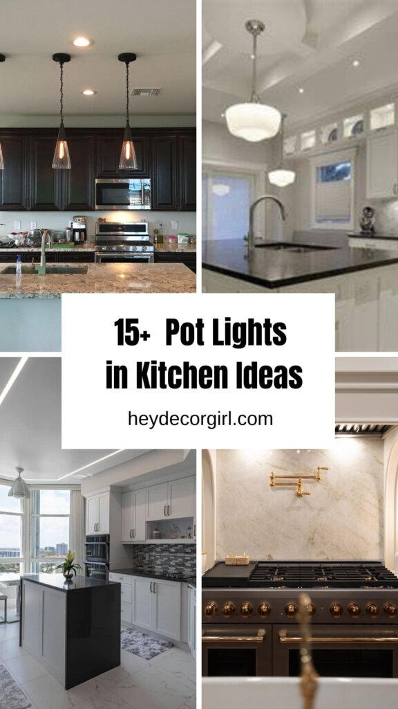 Pot Lights in Kitchen