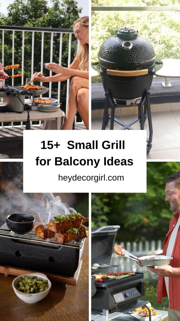 Small Grill for Balcony Ideas