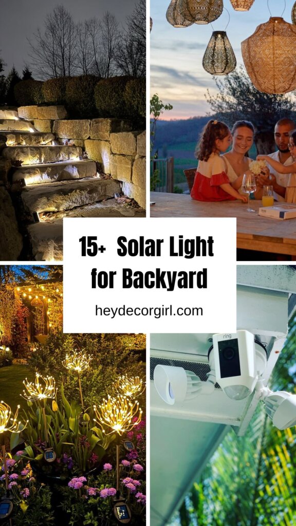 Solar Light for Backyard