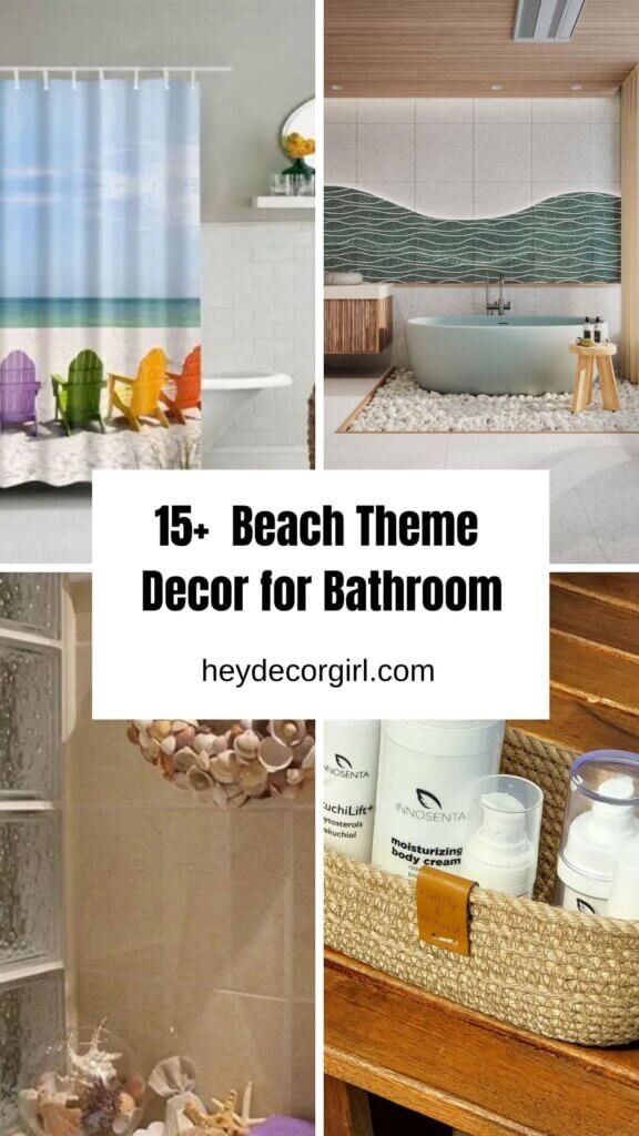 Beach Theme Decor for Bathroom