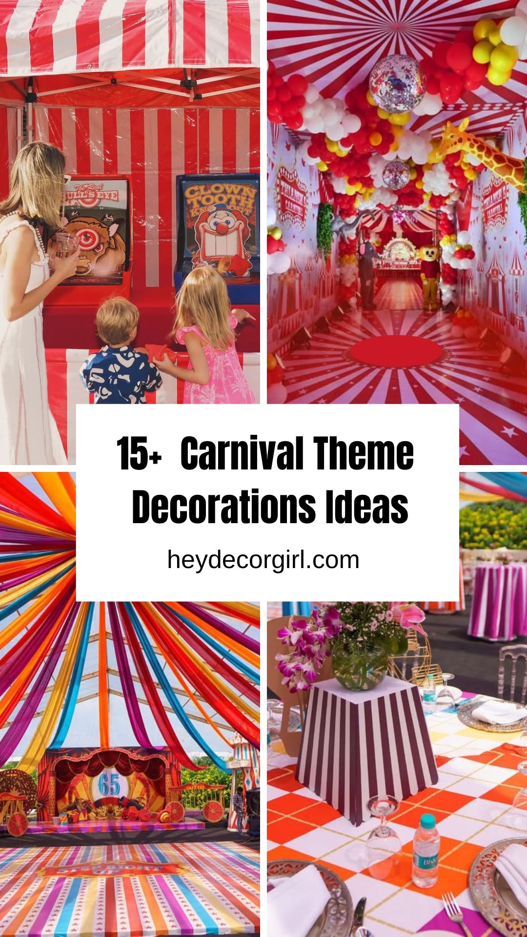 Carnival Theme Decorations – Fun & Colorful Celebration