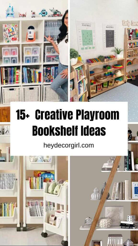 Playroom Bookshelf Ideas