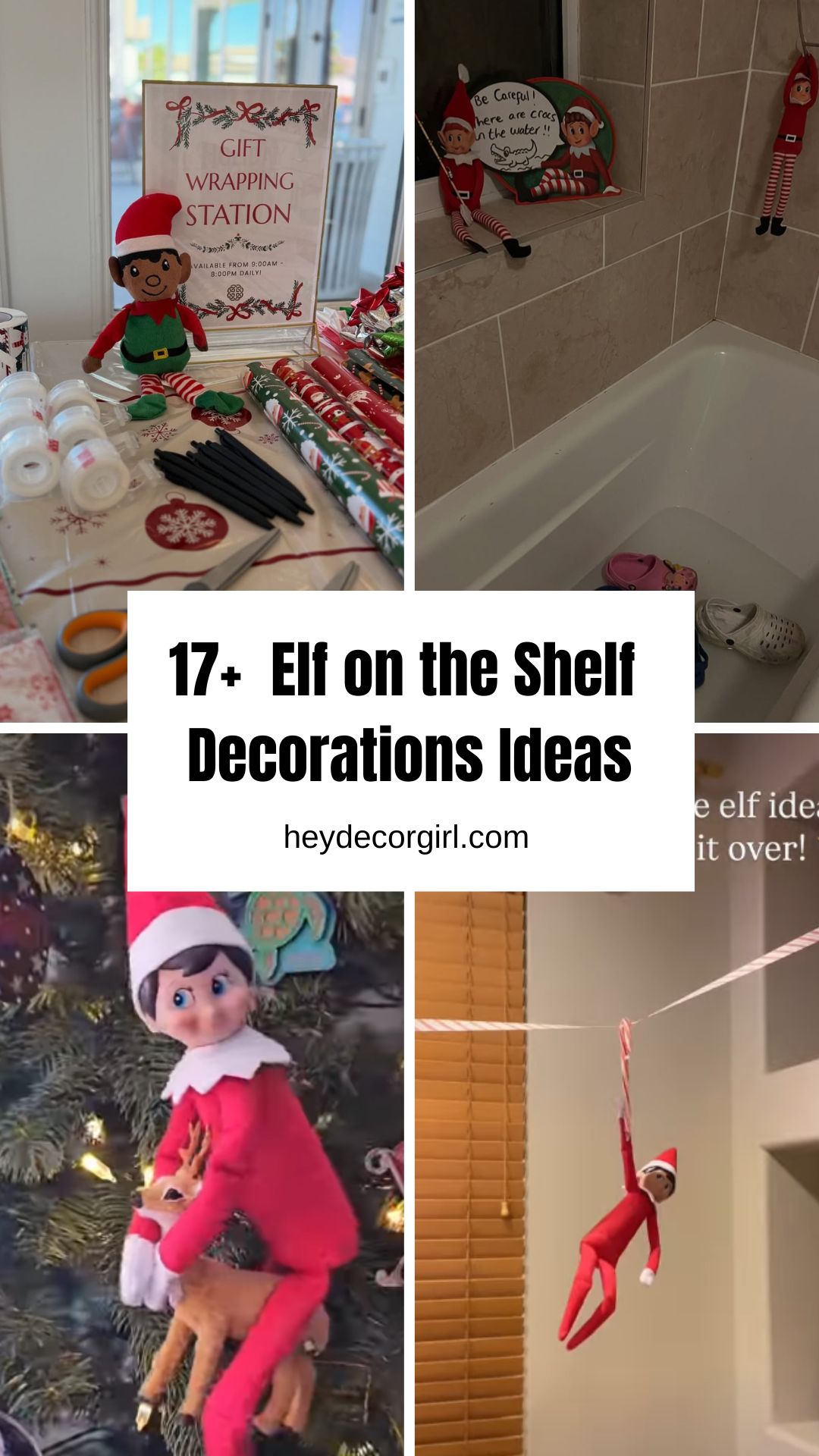 Elf on the Shelf Decorations for Festive Holiday