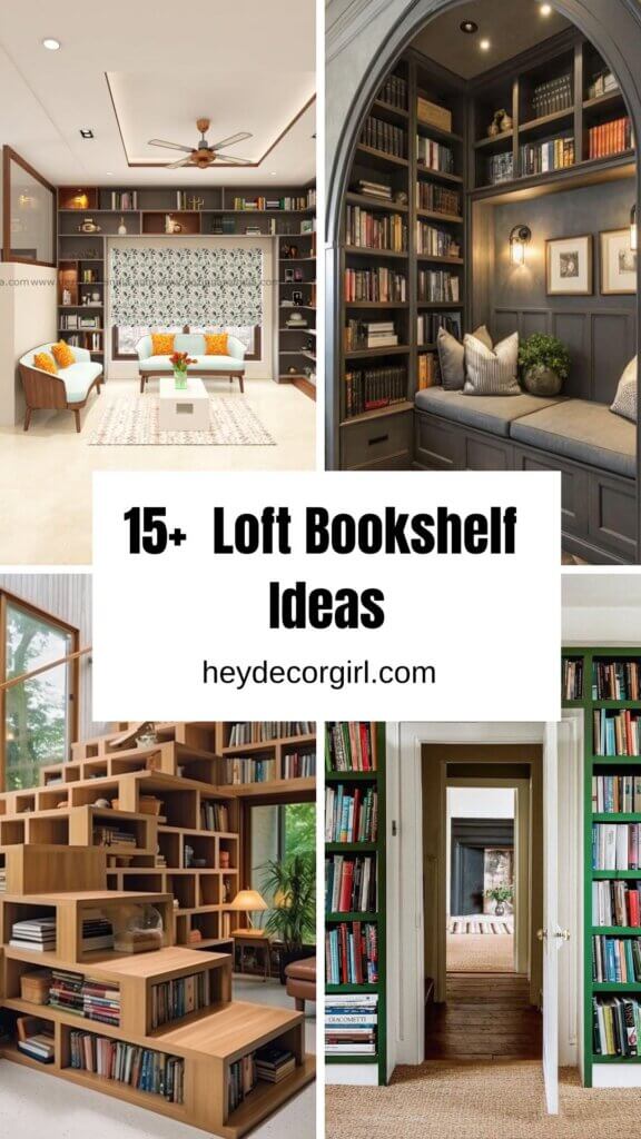 Loft Bookshelf Ideas