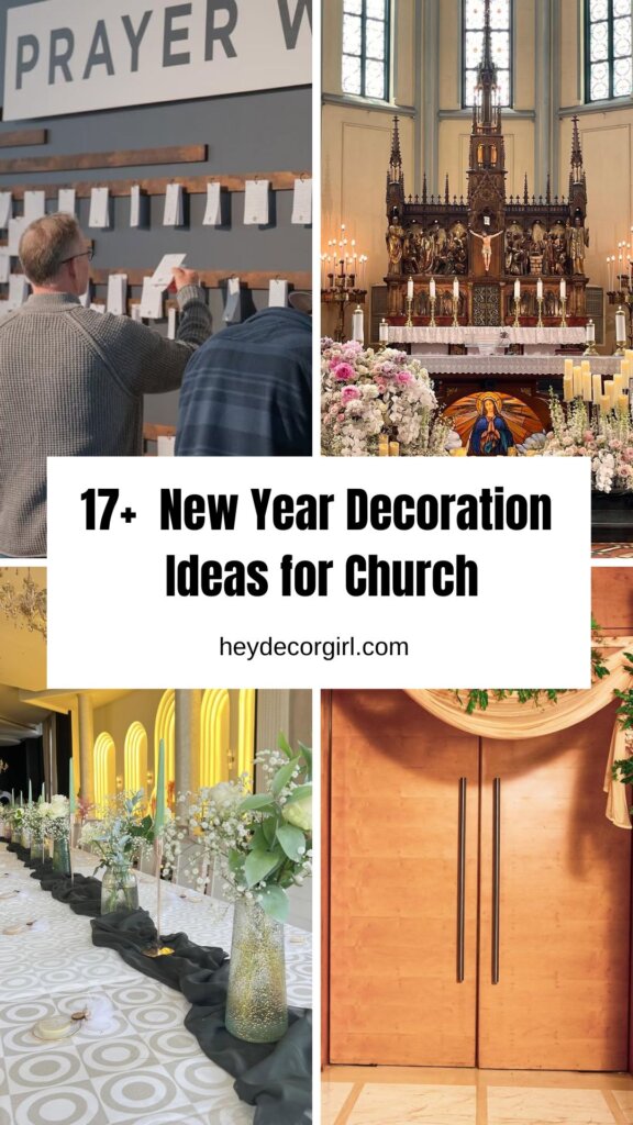 New Year Decoration Ideas for Church