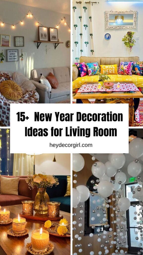 New Year Decoration Ideas for Living Room