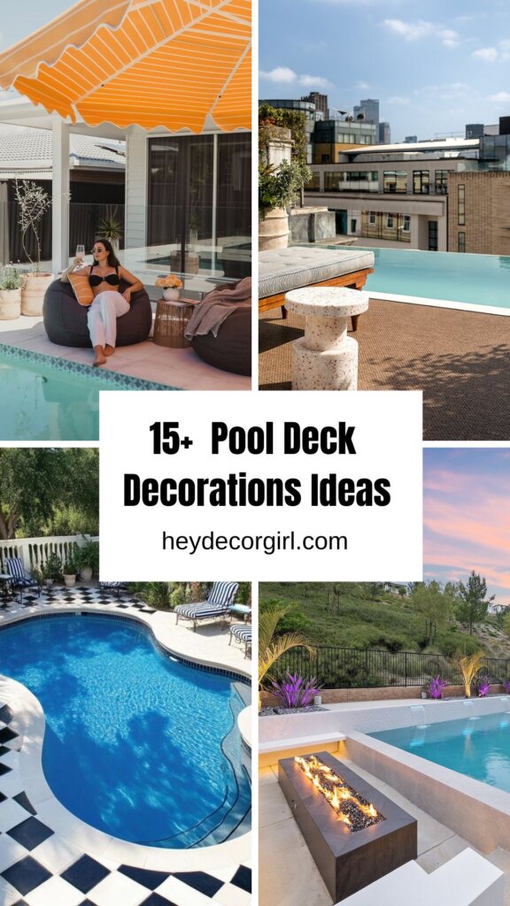 Pool Deck Decorations